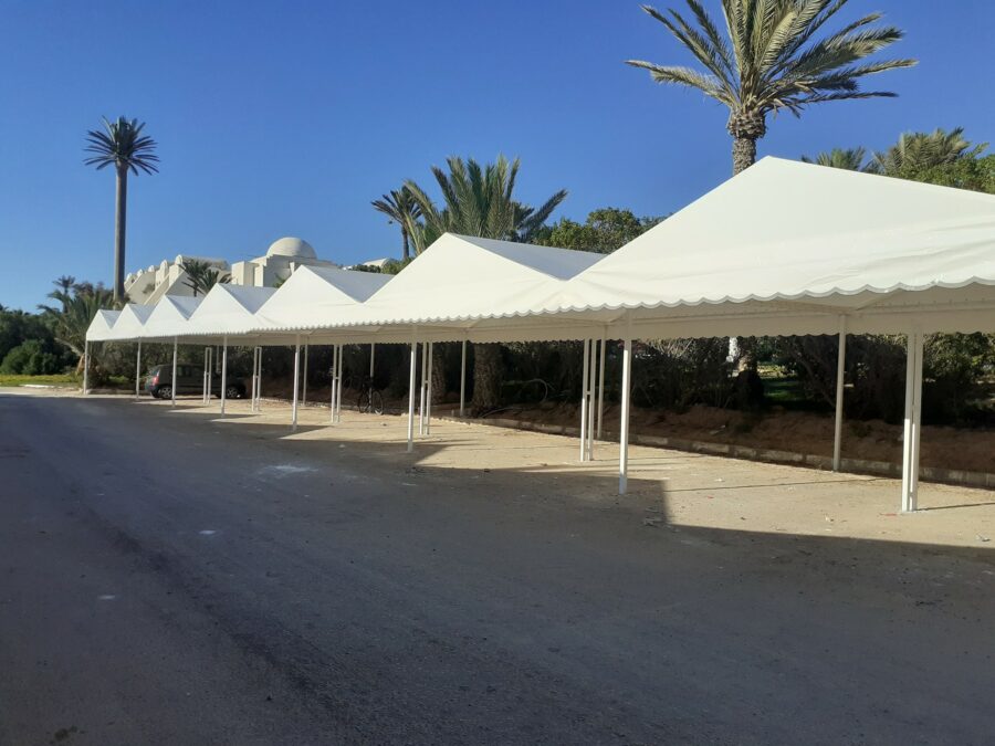 Accueil abri de voiture sur mesure Kairouan – Ste GMD