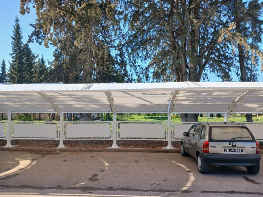 structure abri voiture sur mesure Sté GMD