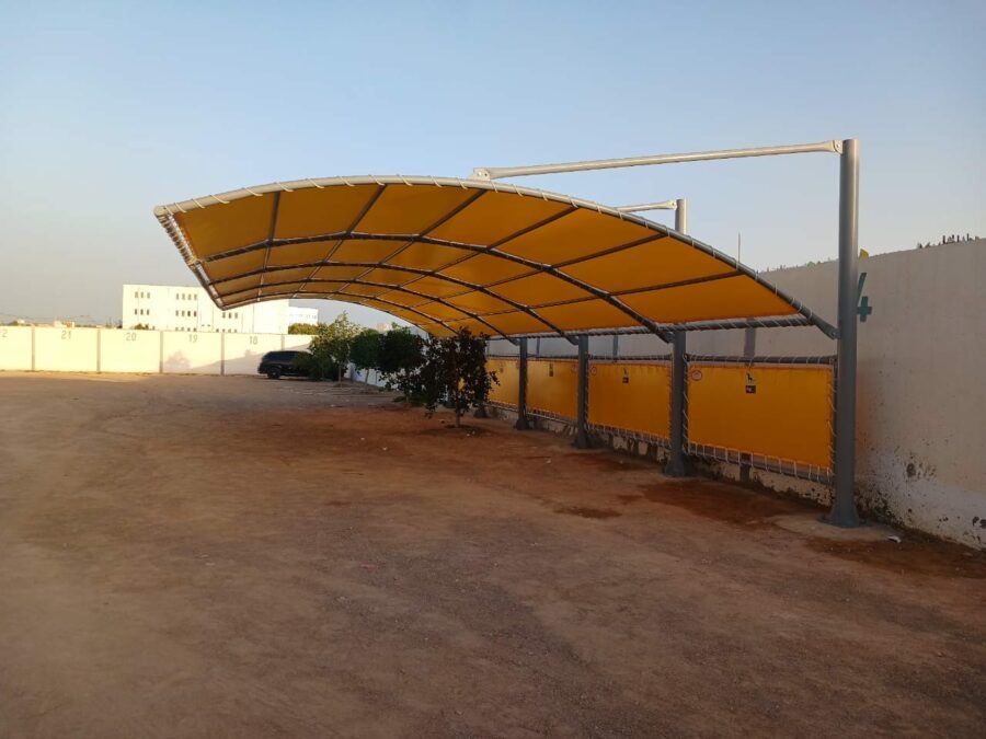 Accueil abri de voiture sur mesure Kairouan – Ste GMD