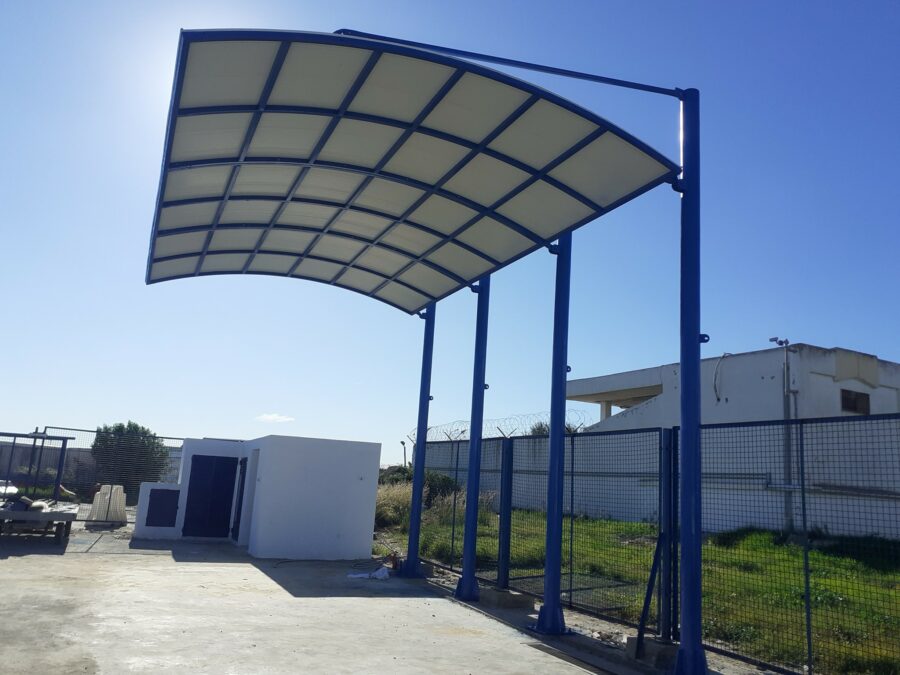 Accueil abri de voiture sur mesure Kairouan – Ste GMD